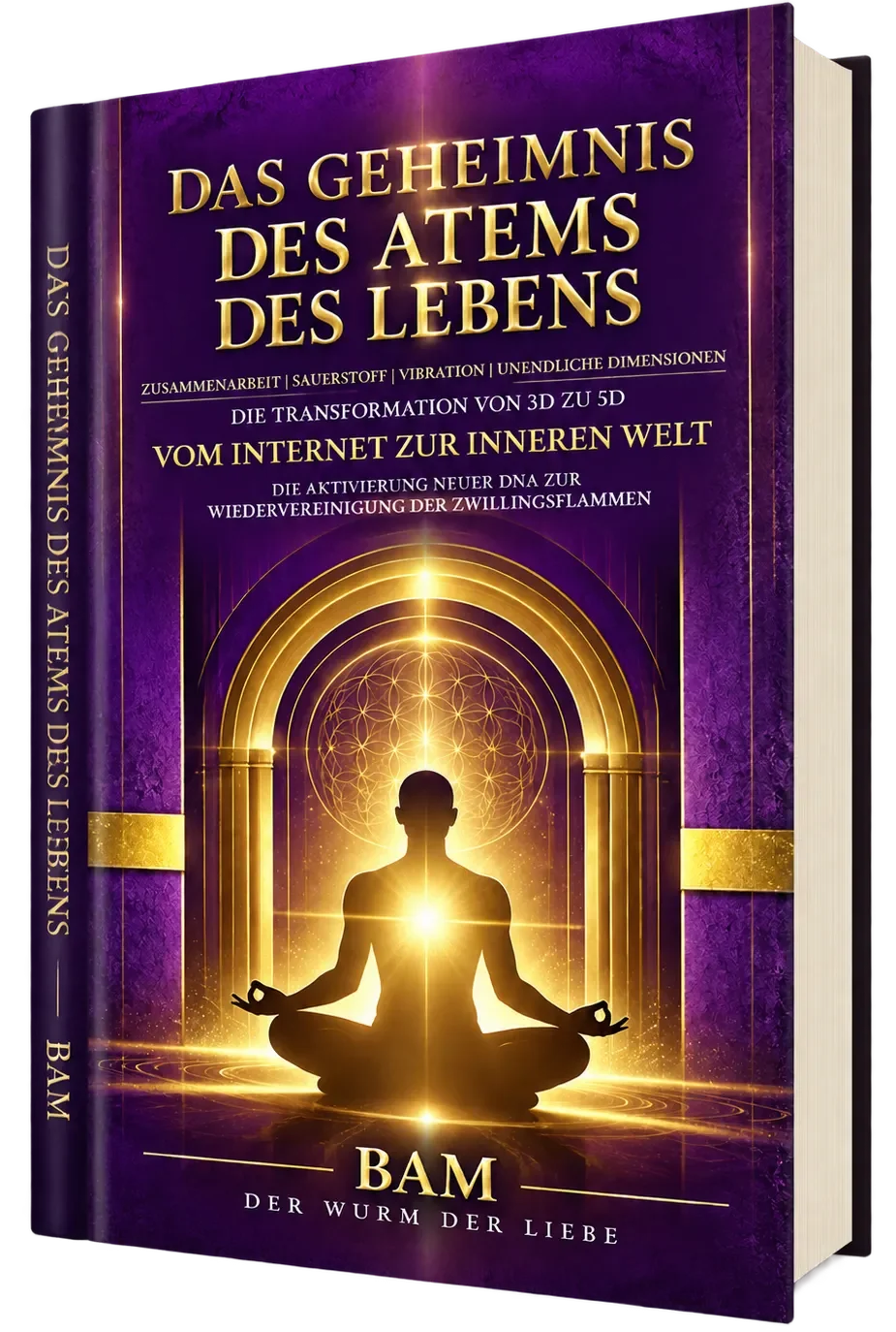The Secret Breath of Life book cover – German edition