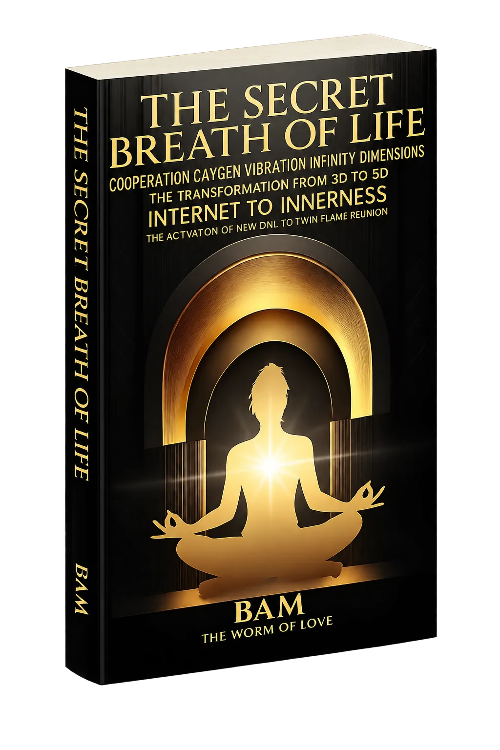 The Secret Breath of Life book cover – English edition